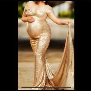 Maternity dress for baby shower